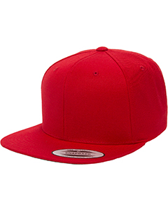 Yupoong-Flex Fit 6089M Adult 6-Panel Classic - Structured From Visor Flat Snapback